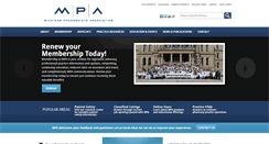 Desktop Screenshot of michiganpharmacists.org